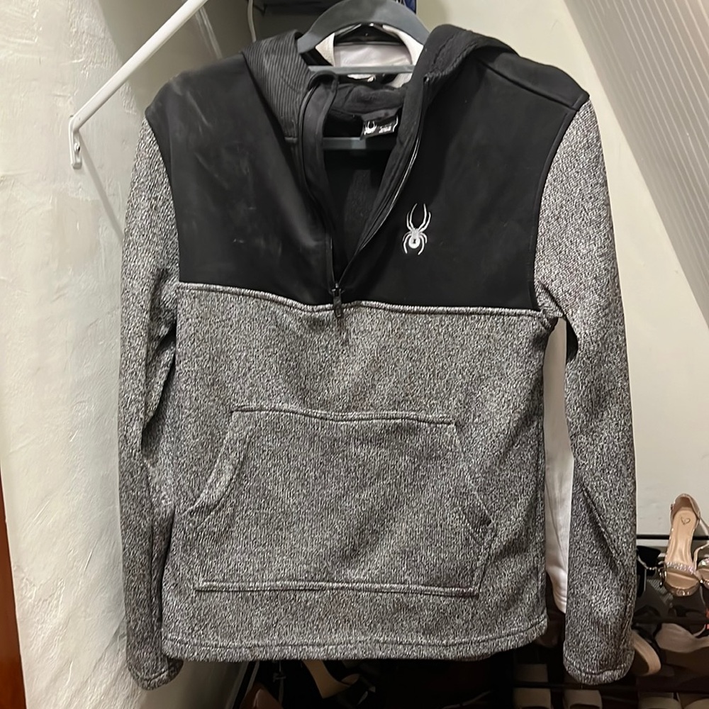 Spider quarter zip hoodie